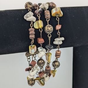 Multi- strand braclet